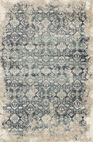 KAS Heritage 9372 Ivory/Blue Anna Area Rug Main Image