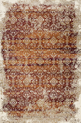 KAS Heritage 9373 Ivory/Rust Anna Area Rug Main Image