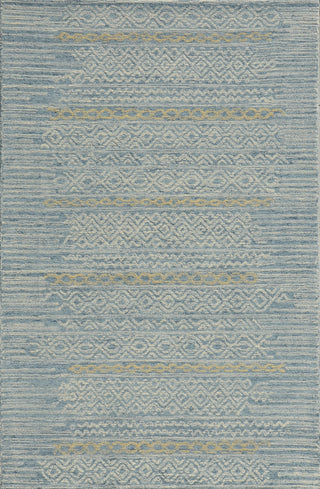 KAS Hudson 2466 Blue Boho Area Rug Main Image