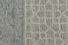 KAS Hudson 2467 Blue/Grey Mosaic Area Rug Corner Image