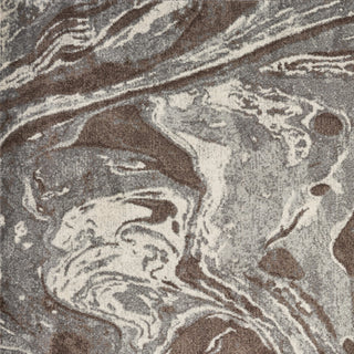 KAS Illusions 6217 Mocha Flow Area Rug Runner Image