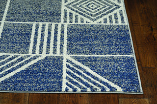 KAS Lucia 2774 Blue Dimensions Area Rug Round Image