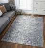 KAS Luna 7140 Birch Platinum Area Rug Lifestyle Image Feature