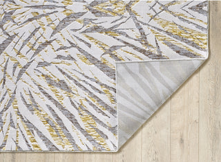 KAS Luna 7146 Ivory/Gold Illusions Area Rug Runner Image