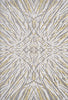 KAS Luna 7146 Ivory/Gold Illusions Area Rug Main Image