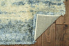 KAS Merino 6714 Ivory/Blue Landscape Area Rug Runner Image