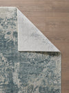 KAS Peyton 4004 Grey Blue Palette Area Rug Corner Image