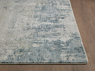 KAS Peyton 4006 Grey Blue Medallion Area Rug Runner Image