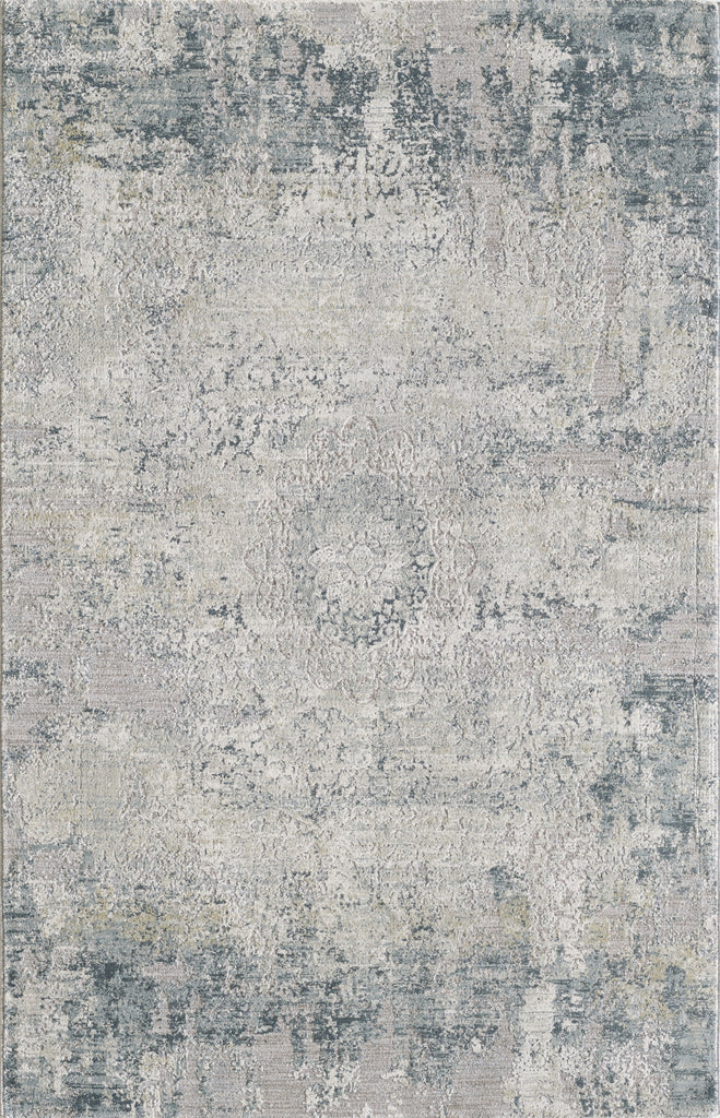 KAS Peyton 4006 Grey Blue Medallion Area Rug main image