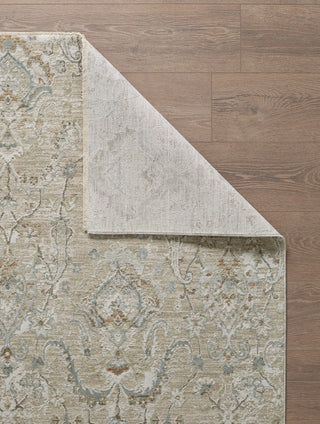 KAS Peyton 4007 Light Moss Rania Area Rug Corner Image