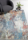 KAS Roxy 2801 Blue/Red Mirage Area Rug Lifestyle Image Feature