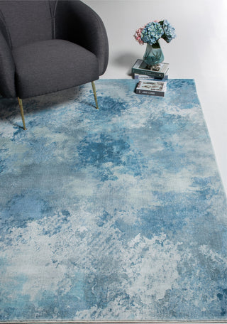 KAS Roxy 2803 Blue Nebula Area Rug Lifestyle Image Feature