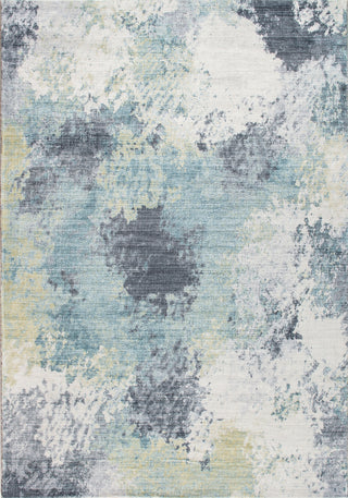 KAS Roxy 2806 Blue/Yellow Nebula Area Rug Main Image