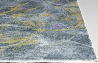 KAS Roxy 2808 Grey/Gold Visions Area Rug Round Image