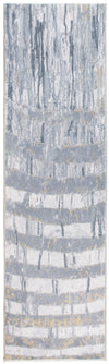 KAS Roxy 2809 Grey/Gold Palette Area Rug Lifestyle Image Feature