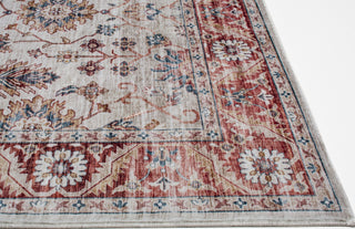 KAS Roxy 2818 Rust Kashan Area Rug Round Image