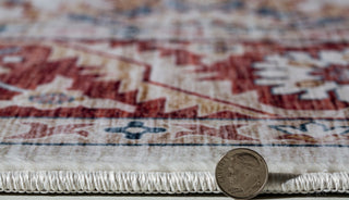 KAS Roxy 2818 Rust Kashan Area Rug Corner Image