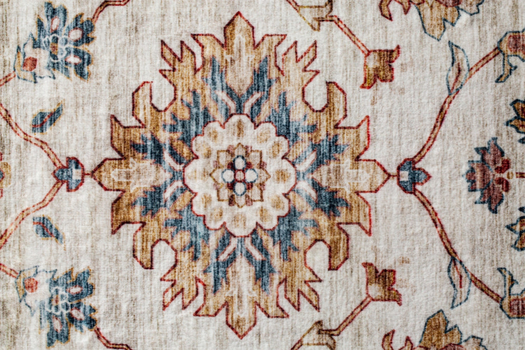 KAS Roxy 2818 Rust Kashan Area Rug Lifestyle Image Feature