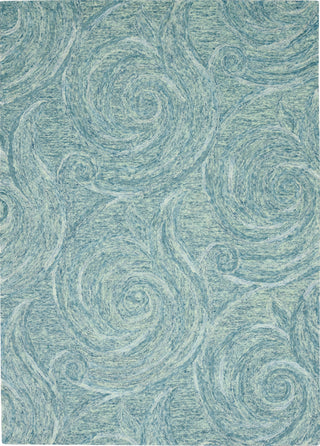 KAS Serenity 1260 Blue Waves Area Rug Main Image