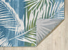 KAS Stella 6273 Ivory/Green Tropical Area Rug Runner Image