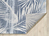 KAS Stella 6276 Blue Palms Area Rug Runner Image