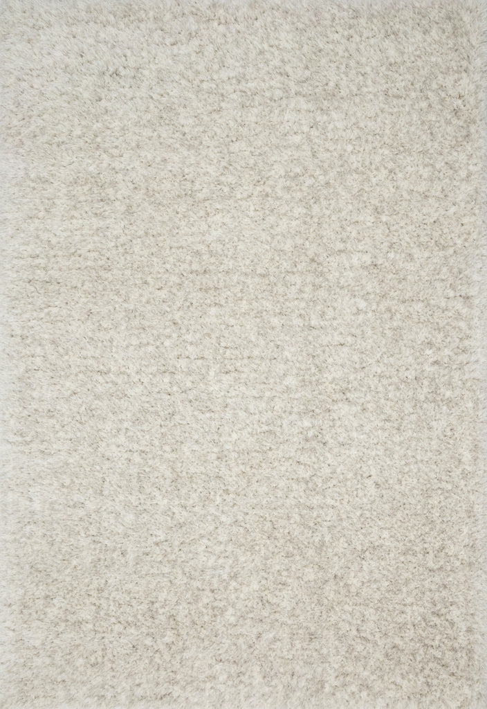 Loloi Kayla Shag KAY-01 Light Grey Area Rug main image