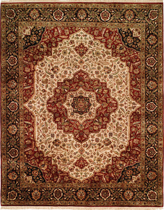 Kalaty Kabir KB-367 Ivory/Black Area Rug Main Image