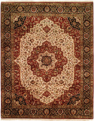 Kalaty Kabir KB-367 Ivory/Black Area Rug Main Image