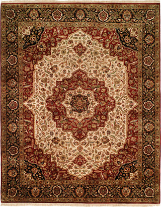 Kalaty Kabir KB-367 Ivory/Black Area Rug