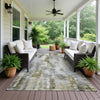 Dalyn Kochi KC1 Mocha Area Rug Outdoor Lifestyle Image Feature