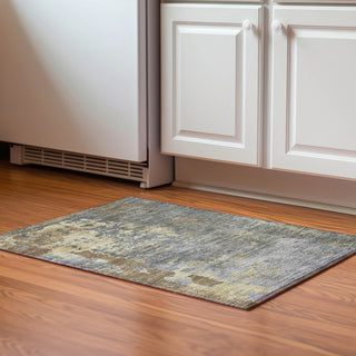 Dalyn Kochi KC11 Pewter Area Rug Scatter Lifestyle Image Feature