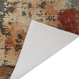 Dalyn Kochi KC11 Teal Area Rug Backing Image