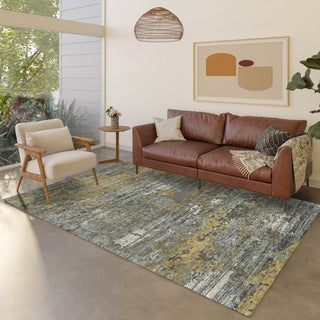Dalyn Kochi KC12 Gray Area Rug Lifestyle Image Feature