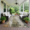Dalyn Kochi KC14 Putty Area Rug Outdoor Lifestyle Image Feature