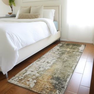 Dalyn Kochi KC14 Putty Area Rug Runner Lifestyle Image Feature