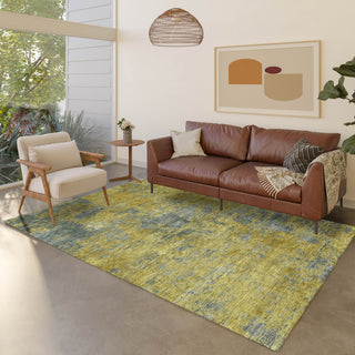 Dalyn Kochi KC2 Gold Area Rug Lifestyle Image Feature