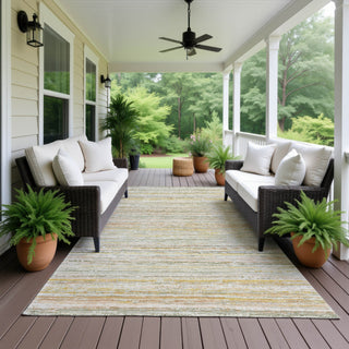 Dalyn Kochi KC3 Sage Area Rug Outdoor Lifestyle Image Feature