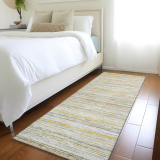 Dalyn Kochi KC3 Sage Area Rug Runner Lifestyle Image Feature