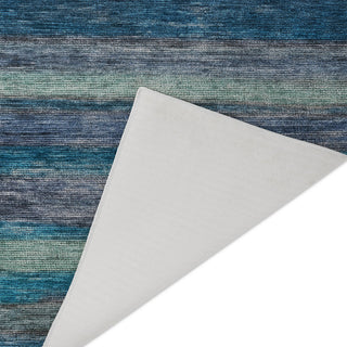 Dalyn Kochi KC5 Blue Area Rug Backing Image