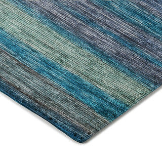 Dalyn Kochi KC5 Blue Area Rug Corner Image