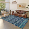 Dalyn Kochi KC5 Blue Area Rug Lifestyle Image Feature