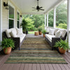 Dalyn Kochi KC5 Brown Area Rug Outdoor Lifestyle Image Feature
