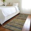 Dalyn Kochi KC5 Brown Area Rug Runner Lifestyle Image Feature