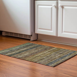 Dalyn Kochi KC5 Brown Area Rug Scatter Lifestyle Image Feature