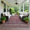 Dalyn Kochi KC5 Merlot Area Rug Outdoor Lifestyle Image Feature