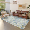 Dalyn Kochi KC6 Blue Area Rug Lifestyle Image Feature