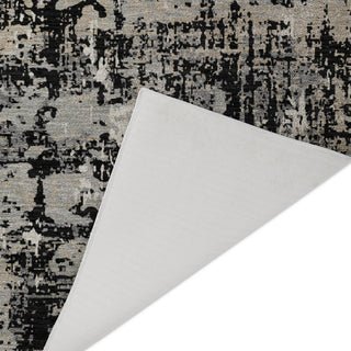 Dalyn Kochi KC7 Black Area Rug Backing Image
