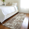 Dalyn Kochi KC7 Brown Area Rug Runner Lifestyle Image Feature
