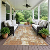 Dalyn Kochi KC7 Copper Area Rug Outdoor Lifestyle Image Feature