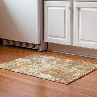 Dalyn Kochi KC7 Copper Area Rug Scatter Lifestyle Image Feature